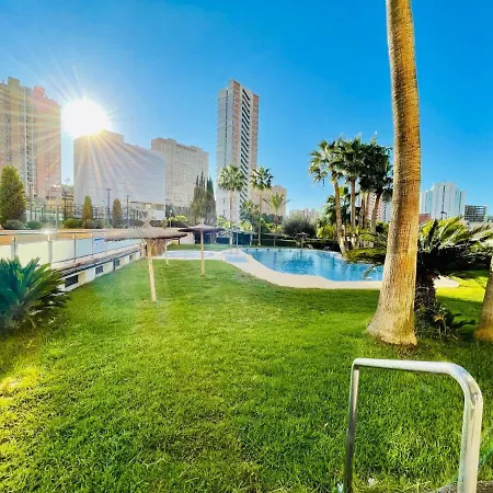 Premium Apt Views Pool Paddle Parking Appartement Benidorm