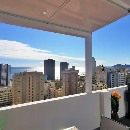 Apartamento Penthouse Cervantes Sea View Levante Benidorm