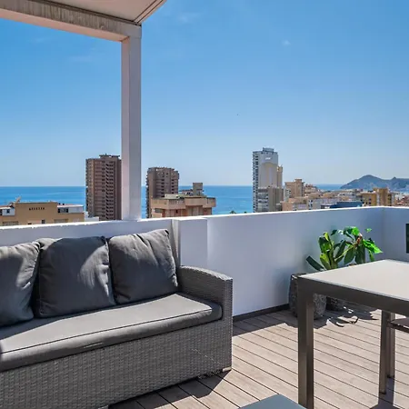 Penthouse Cervantes Sea View Levante Apartamento