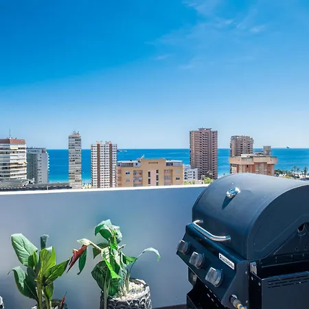 Penthouse Cervantes Sea View Levante Benidorm
